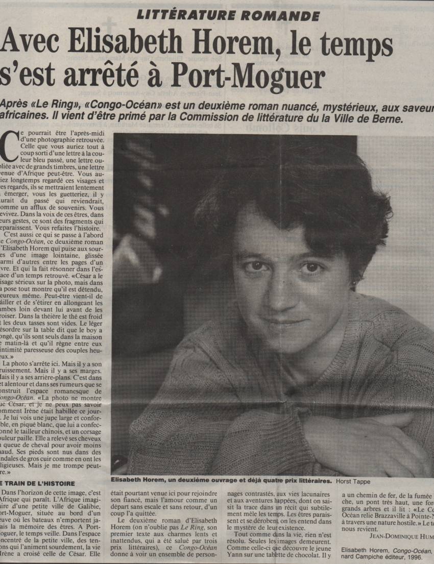 Avec Elisabeth Horem, le temps s’est arrêté à Port Moguer