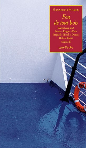 Feu de tout bois II (journal 2007-2016) Couverture du livre "Feu de tout bois 2" d'Elisabeth Horem. Journal de 2007 à 2016.